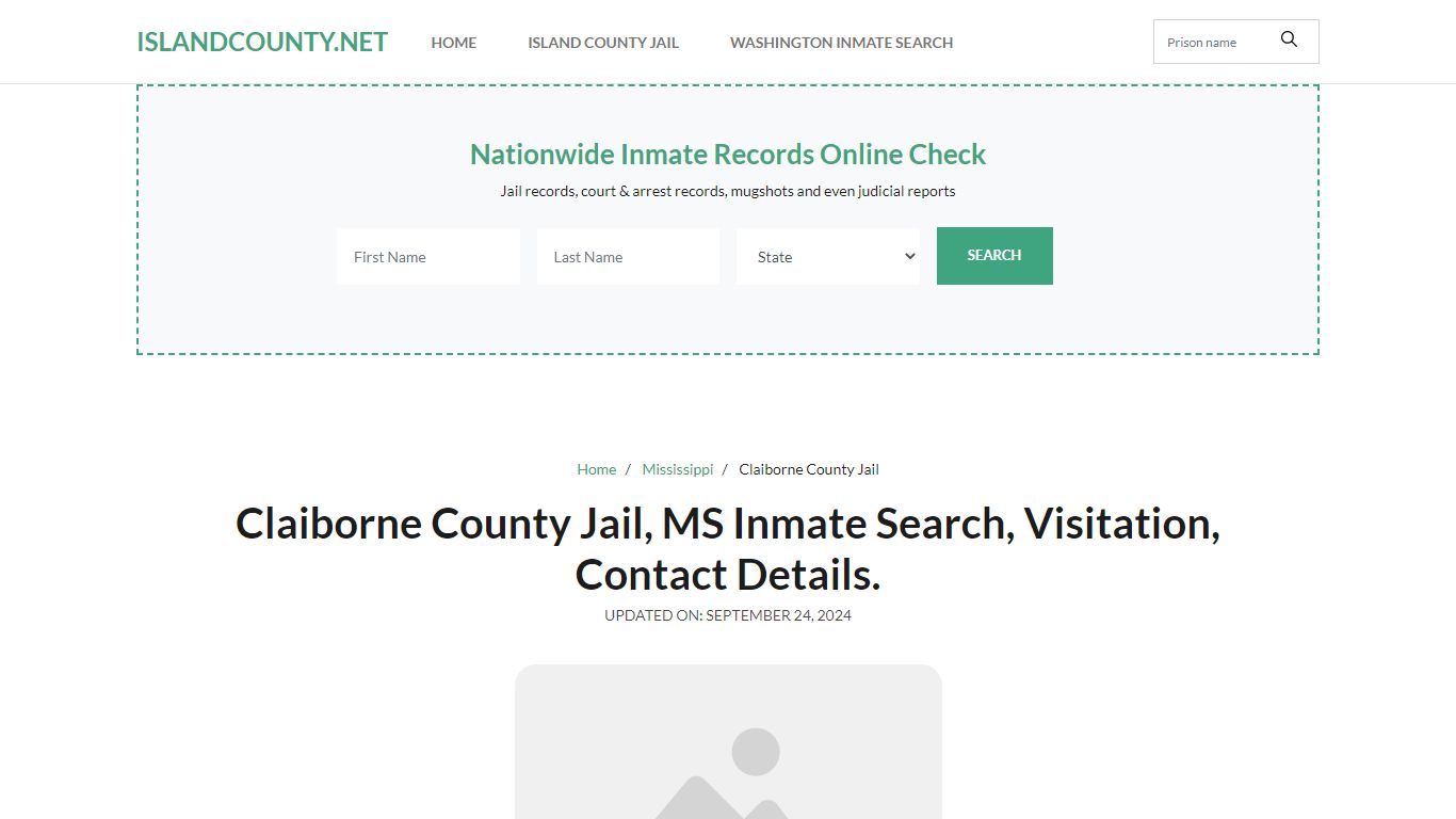 Claiborne County Jail, MS Inmate Roster Search, Visitations.